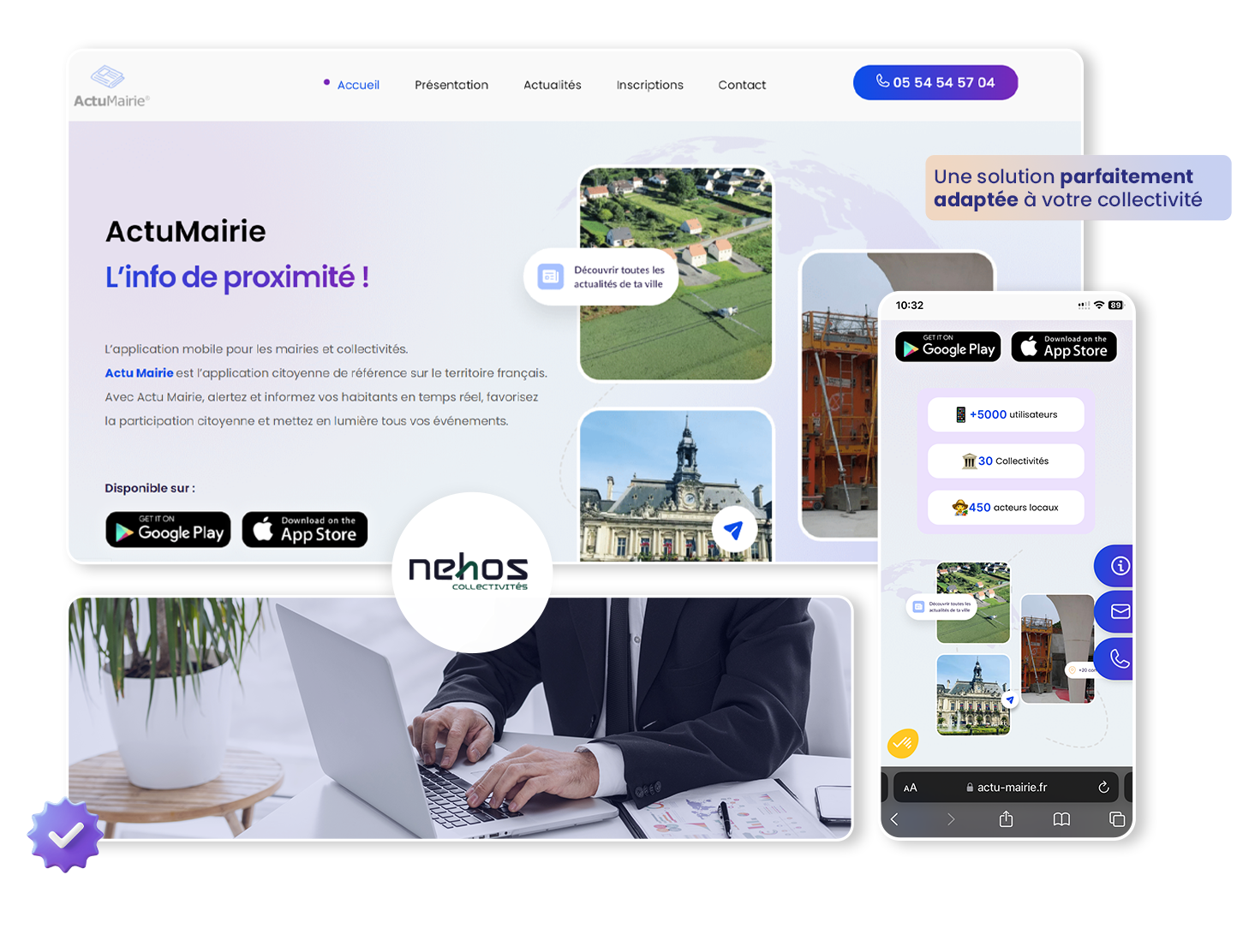 solutions digitales sur mesure pour le secteur public