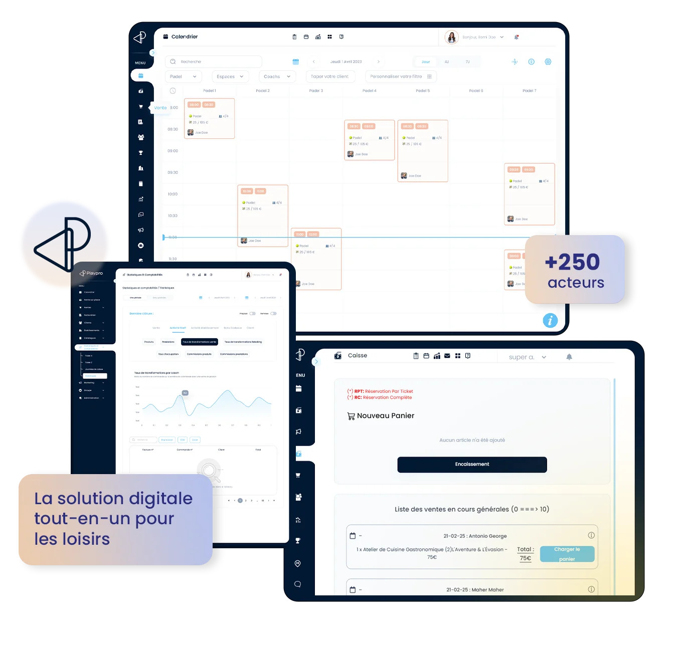 le logiciel de gestion tout-en-un dédié aux centres de loisirs