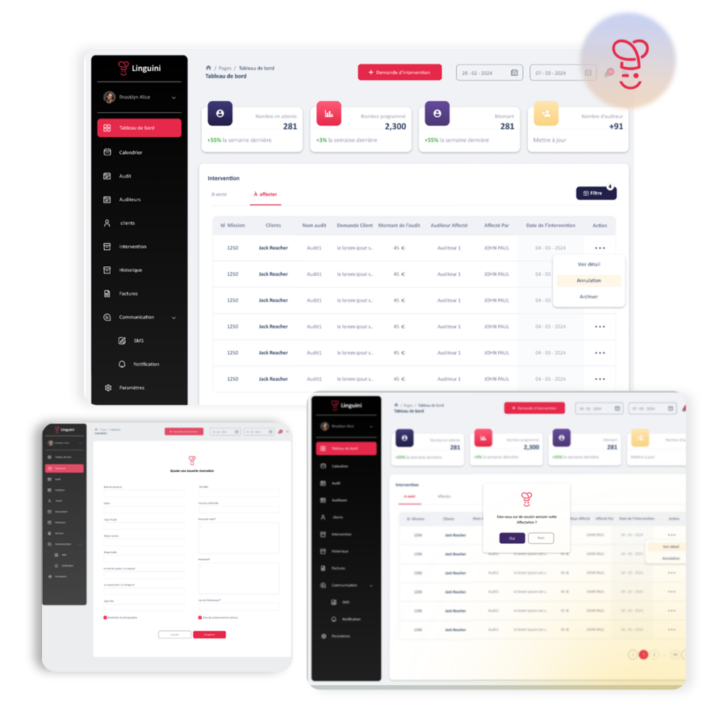 Plateforme tout-en-un pour auditeur