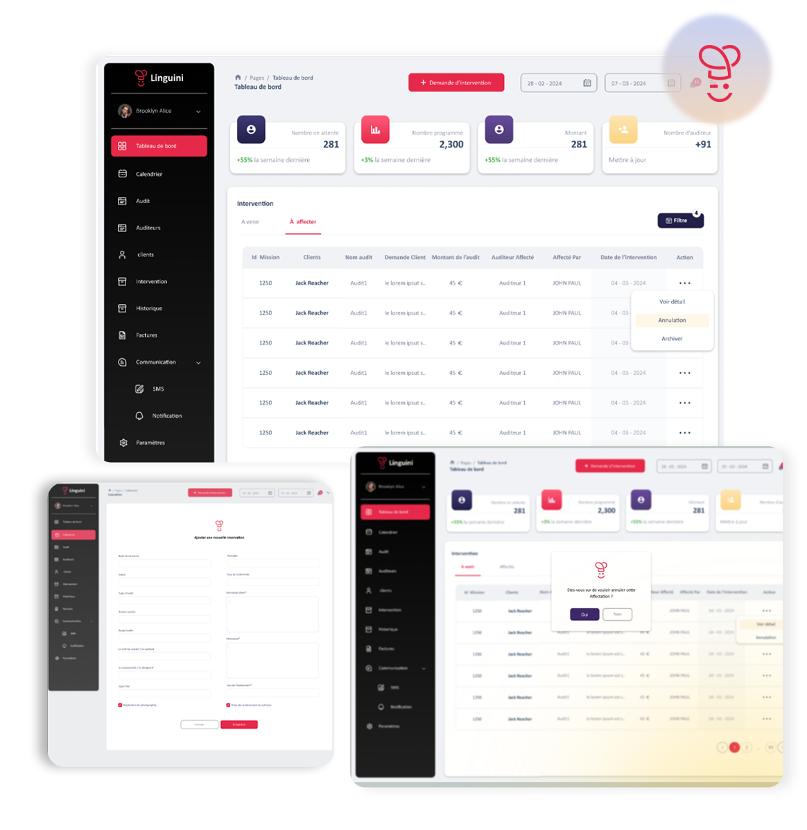 Plateforme tout-en-un pour auditeur