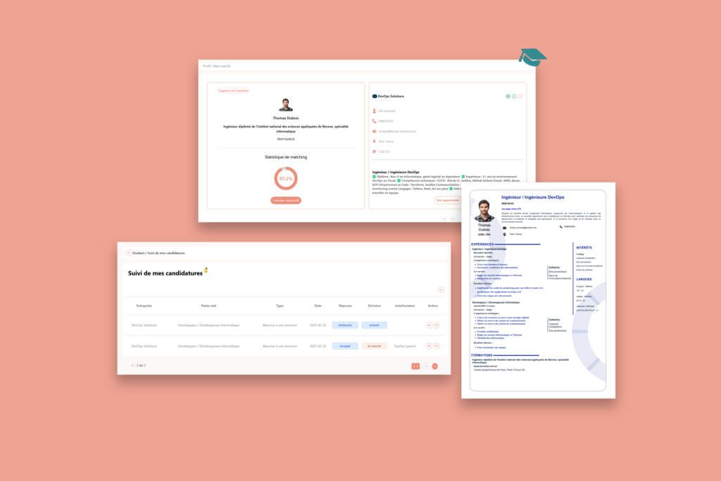 Trouvez votre place en un clin d’œil !